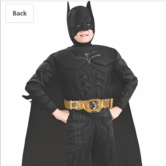 Toddler Batman Dark Knight Rises Costume 3yrs+ - Picture 1 of 5